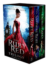 Load image into Gallery viewer, The Ruby Red Trilogy Boxed Set: Ruby Red, Sapphire Blue, Emerald Green