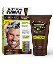 Load image into Gallery viewer, Just For Men Control GX Grey Reducing Shampoo, Gradual Hair Color for Stronger and Healthier Hair, 4 Fl Oz (Pack of 1) - Packaging May Vary