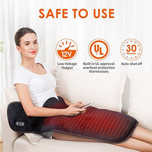 Load image into Gallery viewer, Snailax Heating Pads for Neck and Shoulders-Large Heat Wrap with Fast Heating and 5 Massage Modes, Heating Pad for Back, Best Gifts for Women