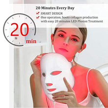 Load image into Gallery viewer, 7 Color Facial Mask | Photon Face Skin Care System | Healthy Smooth Skin Rejuvenation | Anti-Aging, Tightening, Toning, Wrinkle Acne Treatment | Collagen Restoring & Whitening Device
