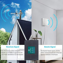 Load image into Gallery viewer, Tri-Band Cell Phone Signal Booster Repeater for Verizon AT&T T-Mobile 3G 4G LTE - Enhances Your Cellular Voice & Data in Home/Office Up to 4,500Sq Ft (Supports Band 5/12/13/17)