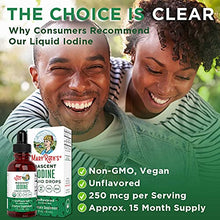 Load image into Gallery viewer, Iodine Supplement Drops by MaryRuth's, Organic for Hormone and Weight Support, Promotes Optimal Thyroid Health, 1 Year Supply, 1 Fl Oz