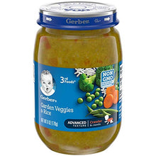 Load image into Gallery viewer, Gerber Purees 3rd Foods, Garden Vegetable & Rice, 6 oz. (Pack of 12)