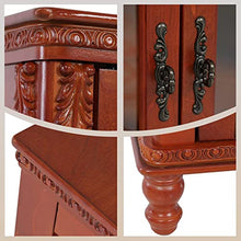 Load image into Gallery viewer, MAISON ARTS Buffet & Sideboard Kitchen Storage Cabinet w/Adjustable Shelves Buffet Cabinet w/Glass Doors China Cabinet for Kitchen Dining Room Living Room, Embossed Frame