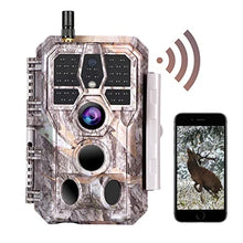 Load image into Gallery viewer, BlazeVideo WiFi Deer & Trail Game Camera 32MP 1296P No Glow Night Vision Time Lapse Waterproof Motion Activated Photo & Video Model for Wildlife Scouting Hunting & Home or Backyard Security