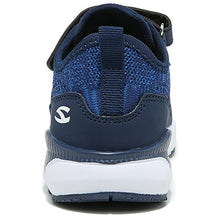 Load image into Gallery viewer, HOBIBEAR Boys Knit Running Shoes Breathable Lightweight Mesh Athletic Sneakers (DD-Dark Blue,13 Little Kid)