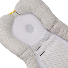 Load image into Gallery viewer, MASCARRY Portable Newborn Baby Head Support, Baby Bed Mattress, Infant Sleep Positioner, Untra Soft and Breathable Baby Bed Pillow for Newborn Baby and Infant, Infant Co Sleeper (Beige)