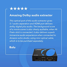 Load image into Gallery viewer, 4K Audio Extractor HDMI by OREI, UltraHD 4K @ 60Hz 18G HDMI 2.0 Audio Converter SPDIF + 3.5mm Output HDCP 2.2 - Dolby Digital/DTS Passthrough CEC, HDR, Dolby Vision, HDR10 Support (HDA-912)