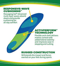 Load image into Gallery viewer, Dr. Scholl’s Sport Insoles // Superior Shock Absorption and Arch Support to Reduce Muscle Fatigue and Stress on Lower Body Joints (for Men's 8-14, also available for Women's 6-10)