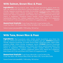 Load image into Gallery viewer, Purina Friskies Ocean Favorites Wet Cat Food Pate and Meaty Bits Variety Pack With Salmon and Tuna - (24) 5.5 oz. Cans