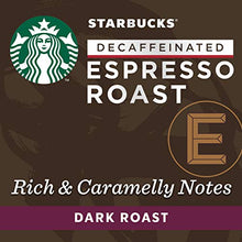 Load image into Gallery viewer, Starbucks by Nespresso, Decaf Espresso Dark Roast (50-count single serve capsules, compatible with Nespresso Original Line System)
