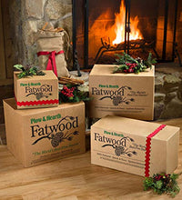 Load image into Gallery viewer, Plow & Hearth 40 pounds fire Starter, Brown