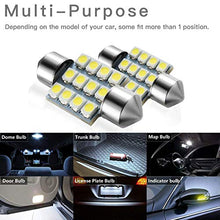 Load image into Gallery viewer, Marsauto 194 LED Bulb Blue 168 T10 2825 5SMD No Polarity Replacement Bulbs for Car Dome Map Door Courtesy License Plate Dashboard Lights Lamp 12V