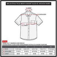 Load image into Gallery viewer, BROOKLYN ATHLETICS Men's Hawaiian Aloha Shirt Vintage Casual Button Down Tee, White tie dye Palms, Small