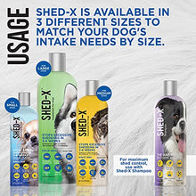 Load image into Gallery viewer, Shed-X Liquid Daily Supplement For Dogs, 32 oz – 100% Natural – Eliminates Excessive Dog Shedding with Daily Supplement of Essential Fatty Acids, Vitamins and Minerals