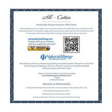 Load image into Gallery viewer, National Allergy (2 Pack) Pillow Cover, King, White