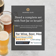 Load image into Gallery viewer, Brewer's Elite Hydrometer - for Home Brew Beer, Wine, Mead and Kombucha - Deluxe Triple Scale Set, Hardcase and Cloth - Specific Gravity ABV Tester