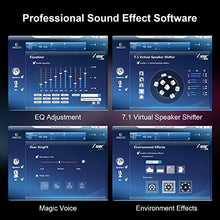 Load image into Gallery viewer, Jeecoo J65 USB Gaming Headset for PC - 7.1 Surround Sound Heavy Bass Headphones with Unique Cushion Pads, Clear and Crystal Microphone - Plug & Play for Laptop Computers