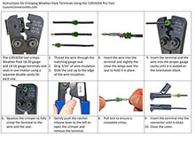 Load image into Gallery viewer, Weather Pack Pro Kit WP-1505 With 12014254 Crimp Tool: Sealed Weatherproof Automotive Electrical Connectors 20-12 Gauge 1500 Piece Kit With 12014254 Crimp Tool
