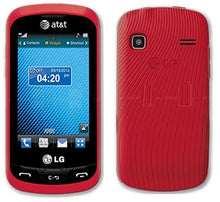 Load image into Gallery viewer, LG Xpression C395 Unlocked GSM Slider Cell Phone with Touchscreen + Full QWERTY Keyboard - Red