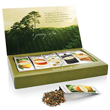 Load image into Gallery viewer, Tea Forte Single Steeps Loose Leaf Tea Sampler, Assorted Variety Tea Box, 15 Single Serve Pouches (Assorted - Tea Tasting)