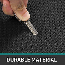 Load image into Gallery viewer, DEXI Kitchen Rugs and Mats Cushioned Anti Fatigue Comfort Mat, 2/5Inch Non Slip Standing Rug Set 17"x29"+17"x29" Black