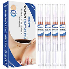 Load image into Gallery viewer, Reejoys Skin Tag & Mole Removal - Safe & Effective Formula for Skin Tag Remover (4 Packs)