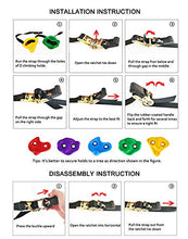 Load image into Gallery viewer, 12 Ninja Tree Climbing Holds for Kids Climber, Adult Climbing Rocks with 6 Ratchet Straps for Outdoor Ninja Warrior Obstacle Course Training