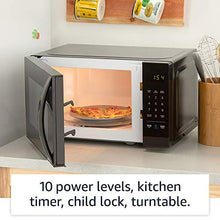 Load image into Gallery viewer, AmazonBasics Microwave, Small, 0.7 Cu. Ft, 700W, Works with Alexa