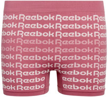 Load image into Gallery viewer, Reebok Girls? Underwear - Seamless Cartwheel Shorties (2 Pack), Size Large, Rose/Pink