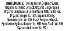 Load image into Gallery viewer, Turmeric Time Turmeric Shots - Turmeric with Ginger, Citrus & Honey | Non-GMO | No Preservatives or Artificial Flavors/Colors/Sweeteners | B Vitamins | Liquid Turmeric (12 Pack)