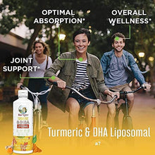 Load image into Gallery viewer, Liposomals Bundle by MaryRuth's | Megadose Vitamin C Liposomal 500mg, 7.6oz | DHA MCT Oil Almond Butter & Jelly Smoothie Liposomal, 16oz | Turmeric & Omega-3 DHA Liposomal, 16oz | Vegan, Non-GMO