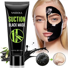 Load image into Gallery viewer, Vassoul Blackhead Remover Mask, Peel Off Blackhead Mask, Black Mask - Deep Cleansing Facial Mask for Face & Nose