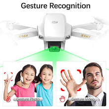 Load image into Gallery viewer, GoolRC Mini Pro Drone with Camera S161,Foldable FPV Drone with 4K HD Camera, Optical Flow Positioning RC Quadcopter with Gesture Photos/Video, Altitude Hold, Track Flight, Storage Bag and 3 Batteries