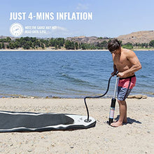 Load image into Gallery viewer, Viniie Inflatable Stand Up Paddle Board with Accessories of Backpack, 2 Bags, Floating Paddles, 2 Fins, Leash, and Double Action Hand Pump All-Around SUP for Yoga, Fishing, Tour