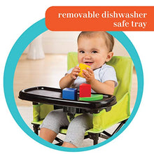 Load image into Gallery viewer, Summer Pop ‘n Sit Booster Seat, Green – Booster Chair for Indoor/Outdoor Use – Fast, Easy and Compact Fold , Can be Used as a Portable Highchair – For 6 months to 4 years (up to 37 pounds)