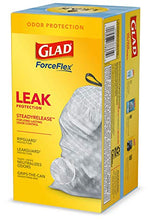 Load image into Gallery viewer, Glad ForceFlex Tall Kitchen Drawstring Trash Bags, Fresh Clean, 13 Gal, 40 Ct (Package May Vary)