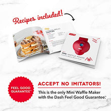 Load image into Gallery viewer, Dash Mini Maker: The Mini Waffle Maker Machine for Individual Waffles, Paninis, Hash browns, & other on the go Breakfast, Lunch, or Snacks - Silver