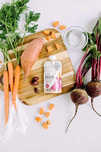 Load image into Gallery viewer, Serenity Kids Baby Food, Organic Sweet Potato, Carrot and Beet with Olive Oil, For 6+ Months, 3.5 Ounce Pouch (6 Pack)