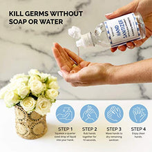Load image into Gallery viewer, Hand Cleaner by Vervose | 70% Ethyl Alcohol | Cleans & Nourishes with Aloe & Vitamin E | Made in USA | 8 oz Bottle (2 Pack)