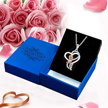 Load image into Gallery viewer, Heart Necklaces for Women,Birthday Mothers Day Jewelry Gifts for Girlfriend Wife Her Mom from Daughter