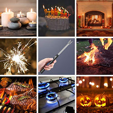 Load image into Gallery viewer, WestRiver Candle Lighter, USB Rechargeable Electric Arc Lighter with Safety Lock & Power Indicator, Portable Flameless Windproof Plasma Lighters with Long Flexible Neck & Aluminum Case (Elegant Black)