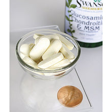 Load image into Gallery viewer, Glucosamine, Chondroitin, & Msm 240 Tabs Made in USA by Swanson 2 pack of 120 Tabs