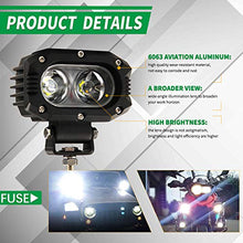 Load image into Gallery viewer, CO LIGHT LED Flood Lights Pods 2pcs 4inch 48W Flood Beam Fog Lights for Motorcycle ATV LED Work Light for Truck SUV UTV Boat Tractor Forklift 3 Years After-sale, 914Z-Flood-2pcs