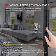 Load image into Gallery viewer, Sky LED Torchiere Super Bright Floor Lamp, Shalomlite Dimmable Standing Uplight Lamp with Remote and Touch Control, Adjustable Tall Standing Pole Light for Reading, Living Rooms, Bedroom and Offices