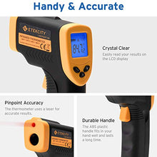 Load image into Gallery viewer, Etekcity Digital Laser Temperature Gun Non-Contact IR Thermometer-58℉ to 716℉ (-50℃ to 380℃), Standard Size, Black & Yellow