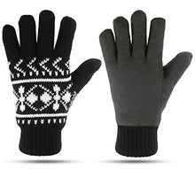 Load image into Gallery viewer, Luther Pike Seattle Knit Winter Gloves For Women Warm & Cozy, Comfortable: Thermal Insulation