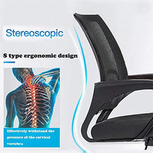 Load image into Gallery viewer, Office Chair Ergonomic Desk Chair Mesh Computer Chair Lumbar Support Modern Executive Adjustable Stool Rolling Swivel Chair for Back Pain, Black