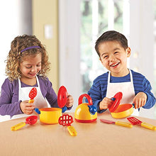 Load image into Gallery viewer, Learning Resources Pretend & Play Cooking Set - 10 Pieces, Ages 3+ Pretend Play Food for Toddlers, Preschool Learning Toys, Kitchen Play Toys for Kids