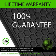 Load image into Gallery viewer, HEA #1 Tesla Model Y Floor Mats 2021 2022 21 22 All Weather Waterproof Modern Honeycomb Rubber - Black Interior Trunk Frunk Storage